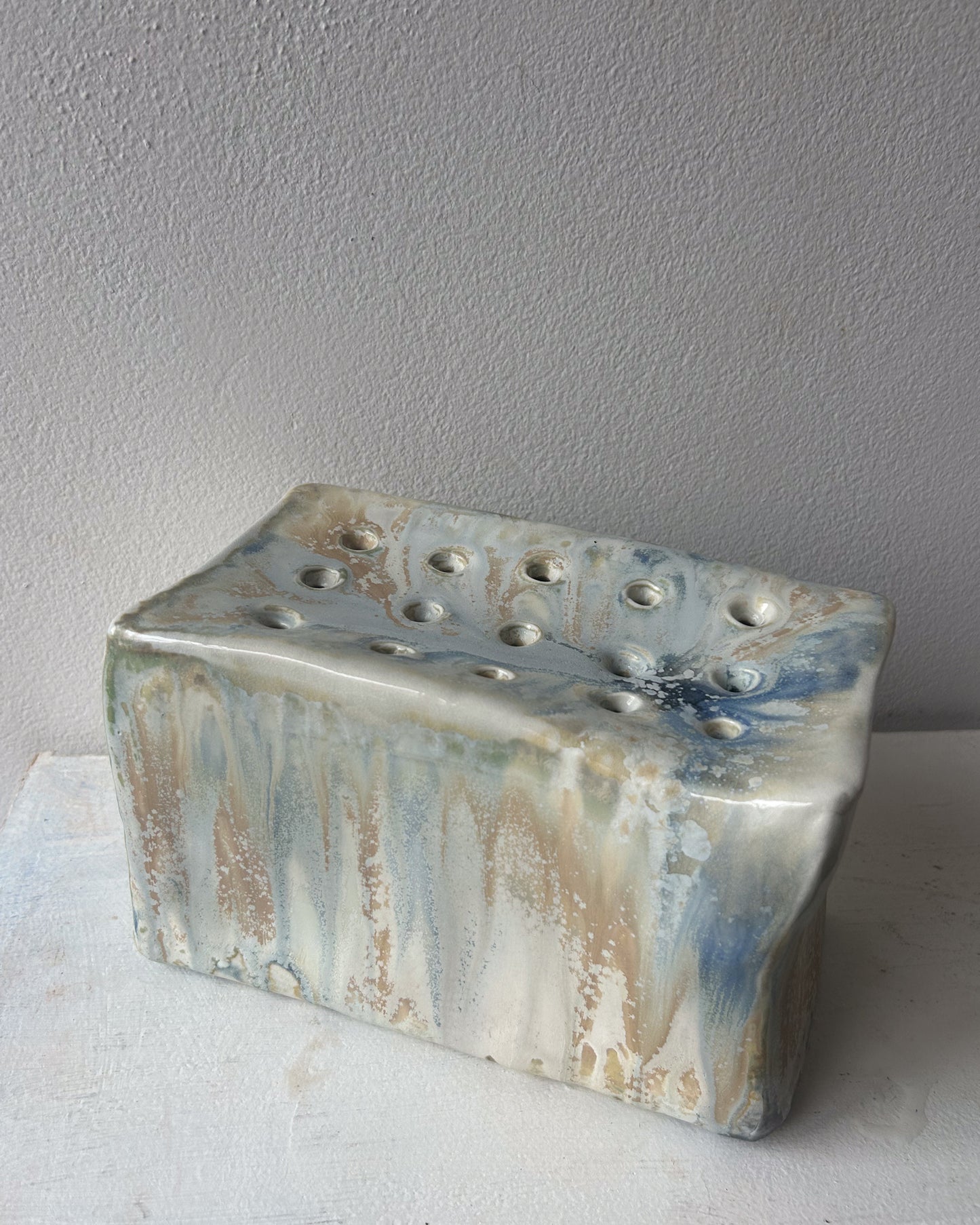 Soda-Fired Brick Vase No. 2