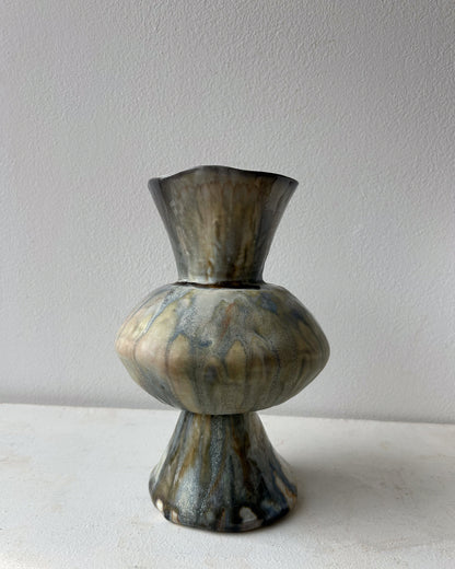 Soda-Fired Bulge Vase No. 2