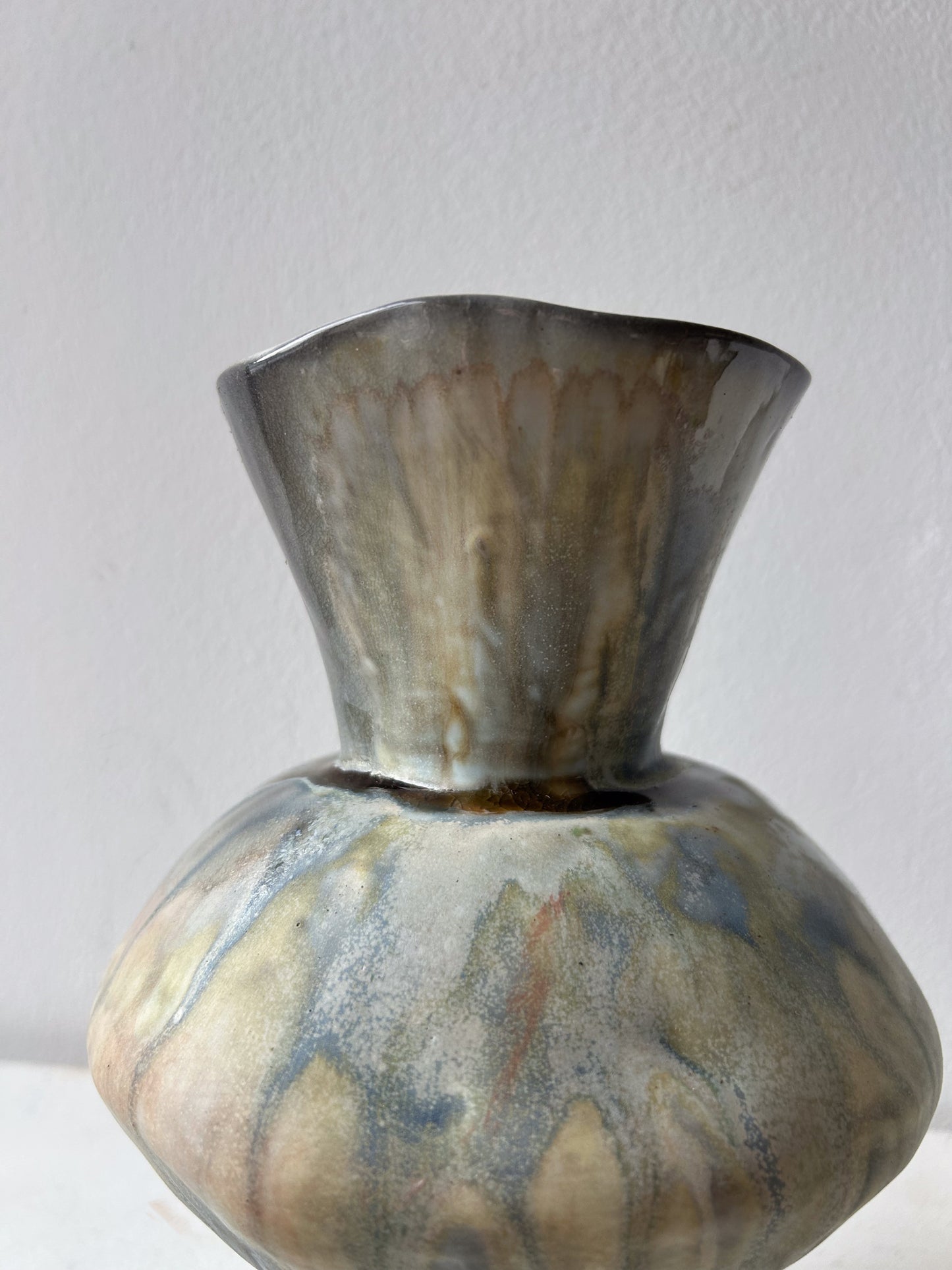 Soda-Fired Bulge Vase No. 2