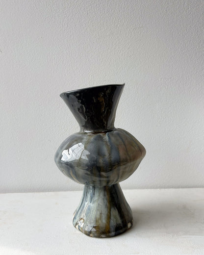 Soda-Fired Bulge Vase No. 2