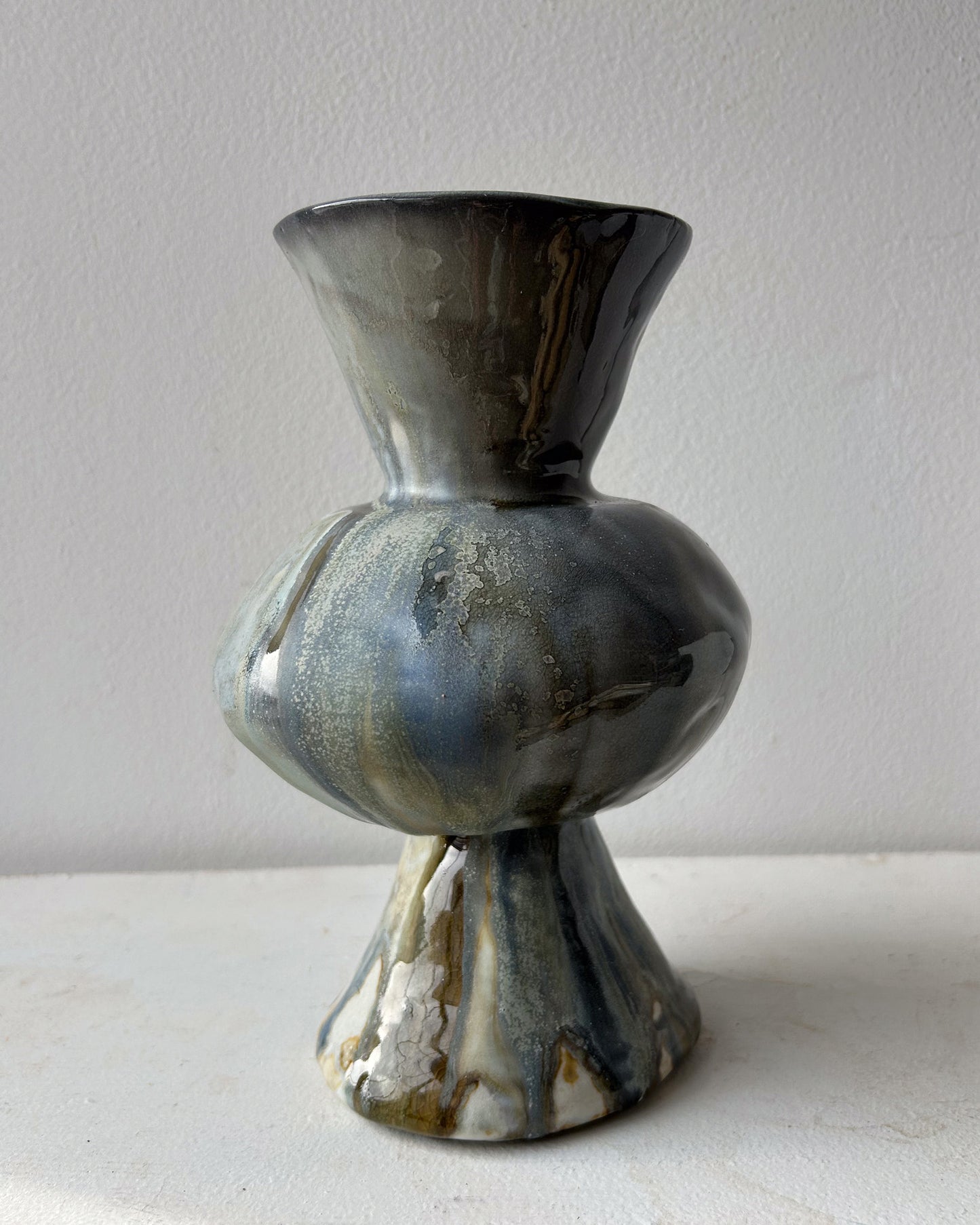 Soda-Fired Bulge Vase No. 2