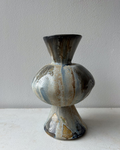 Soda-Fired Bulge Vase No. 1