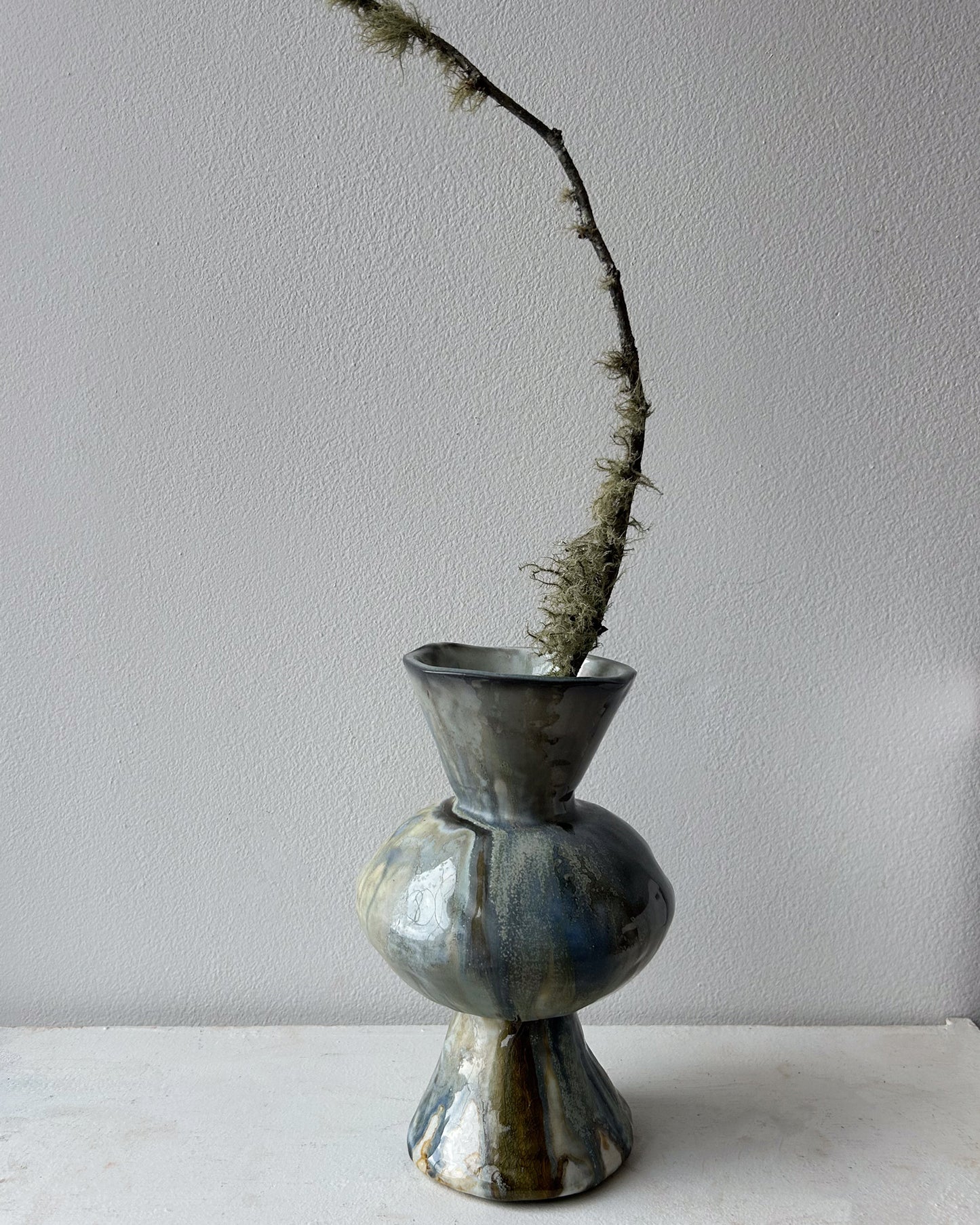 Soda-Fired Bulge Vase No. 2
