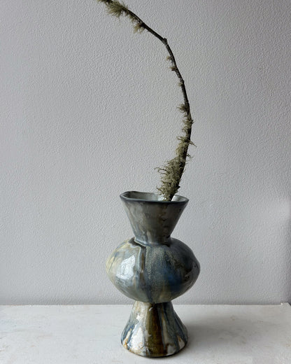 Soda-Fired Bulge Vase No. 2