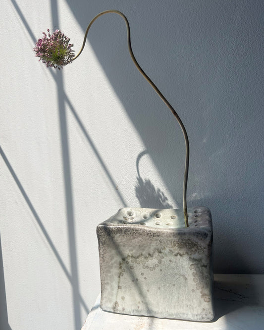 Wood-Fired Brick Vase No. 3