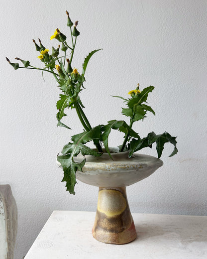 Wood-Fired Pedestal Vessel