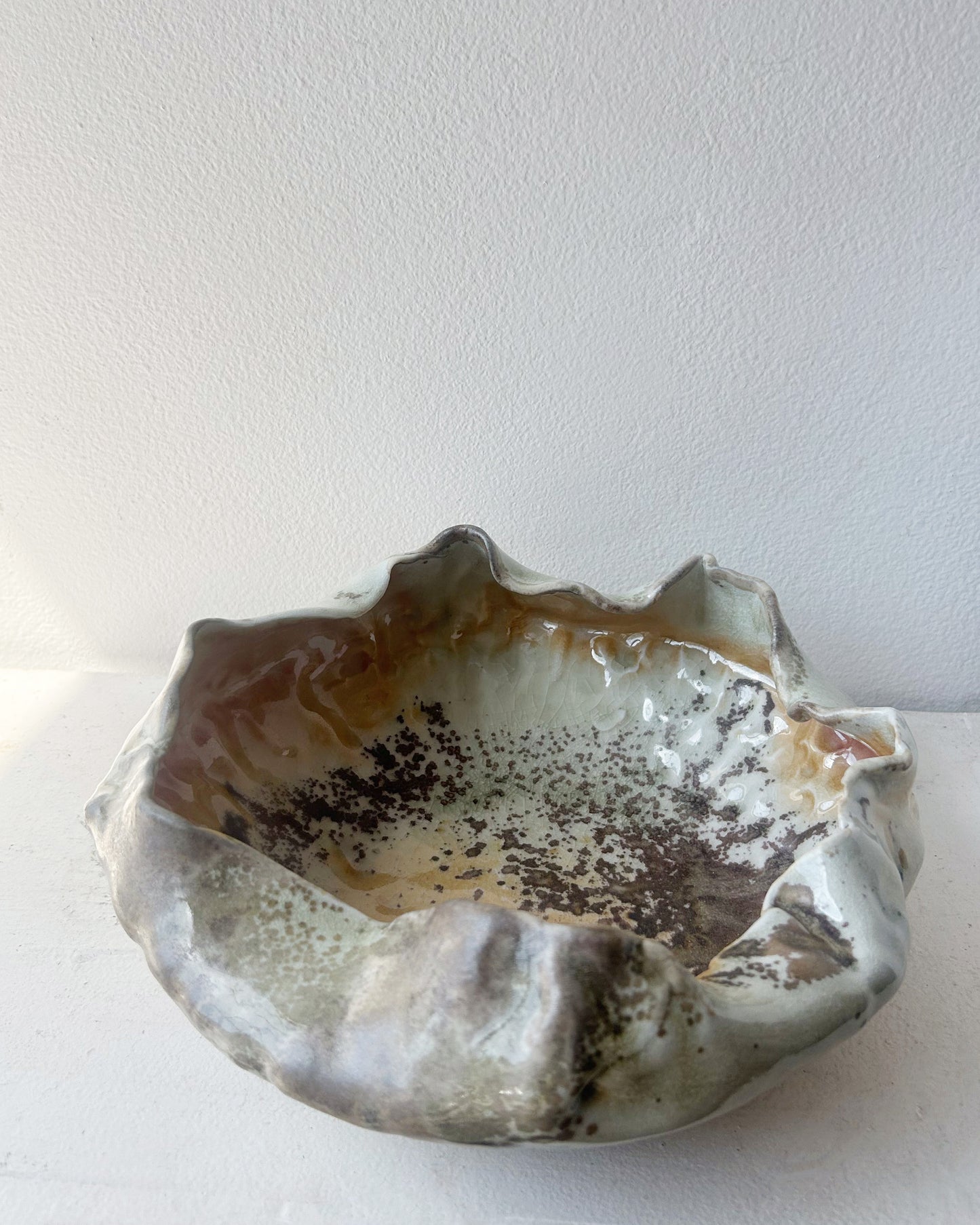 Wood-Fired Waspnest Bowl No. 13