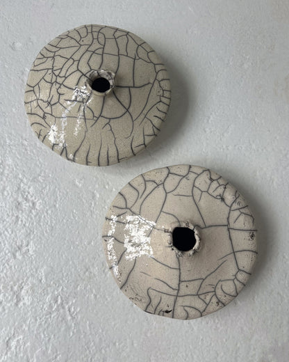 Raku-Fired Ikebana Vase, Small