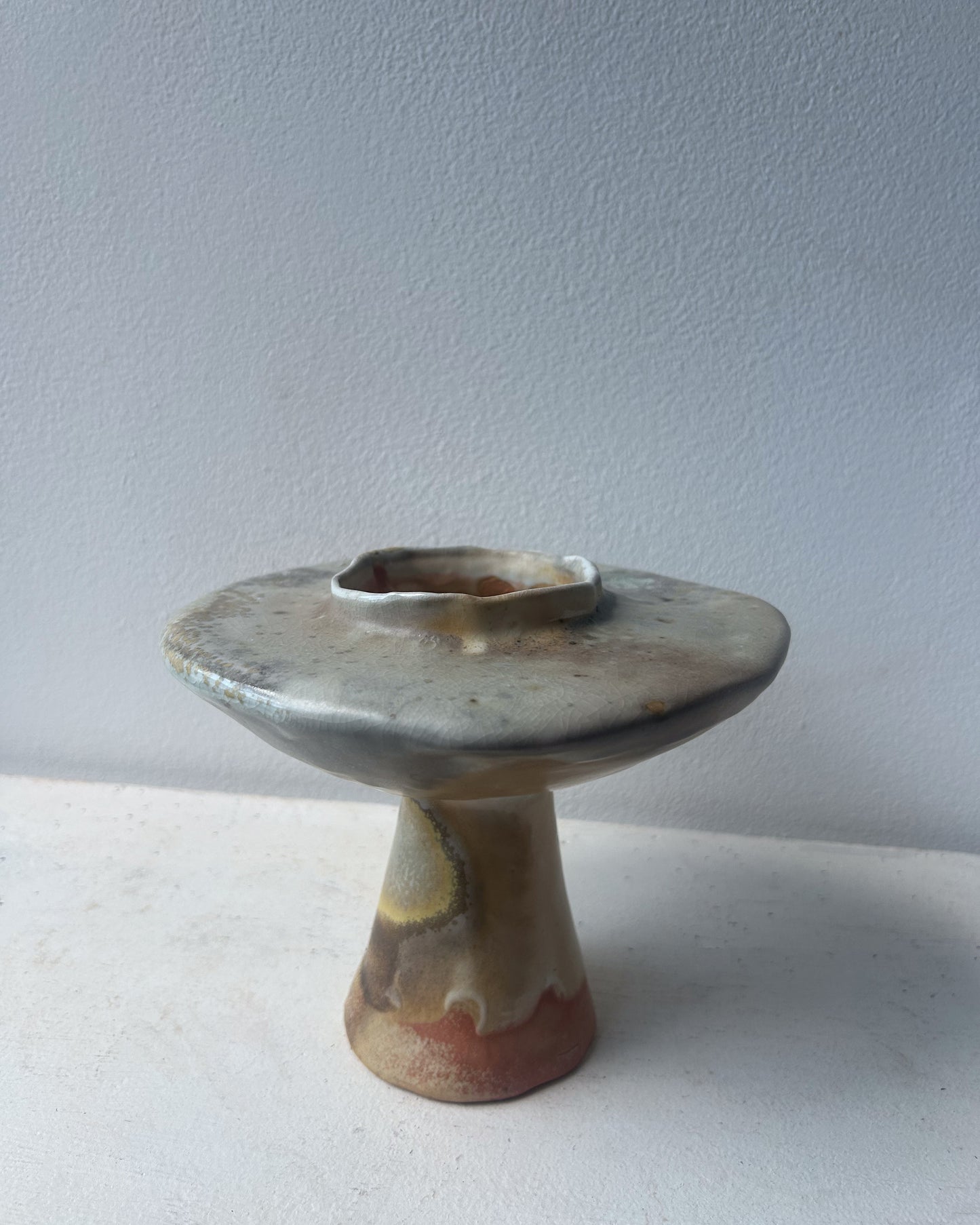 Wood-Fired Pedestal Vessel