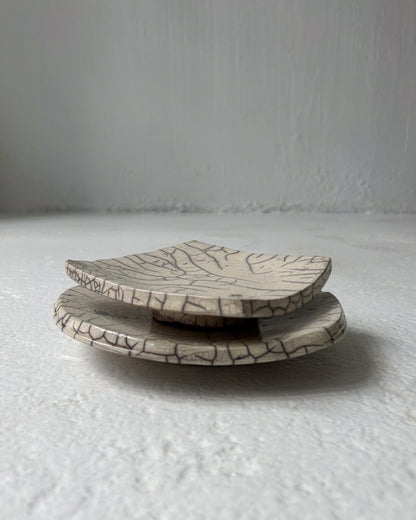 Raku-fired Plate