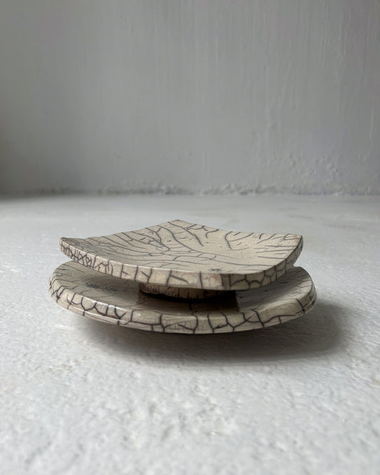 Raku-fired Plate
