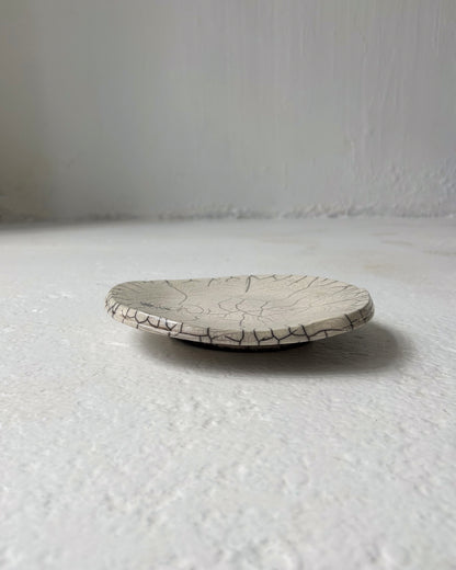 Raku-fired Plate