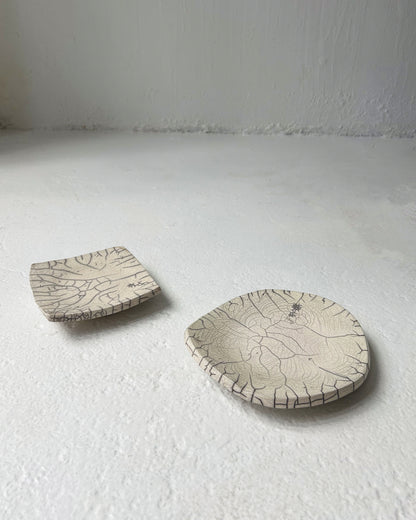 Raku-fired Plate