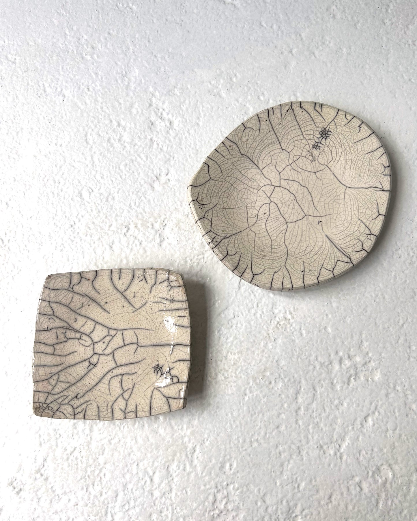 Raku-fired Plate