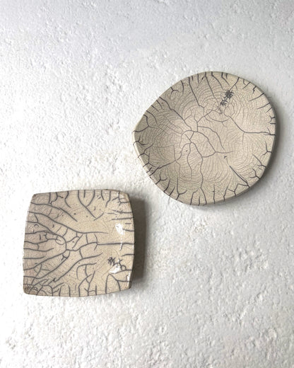 Raku-fired Plate
