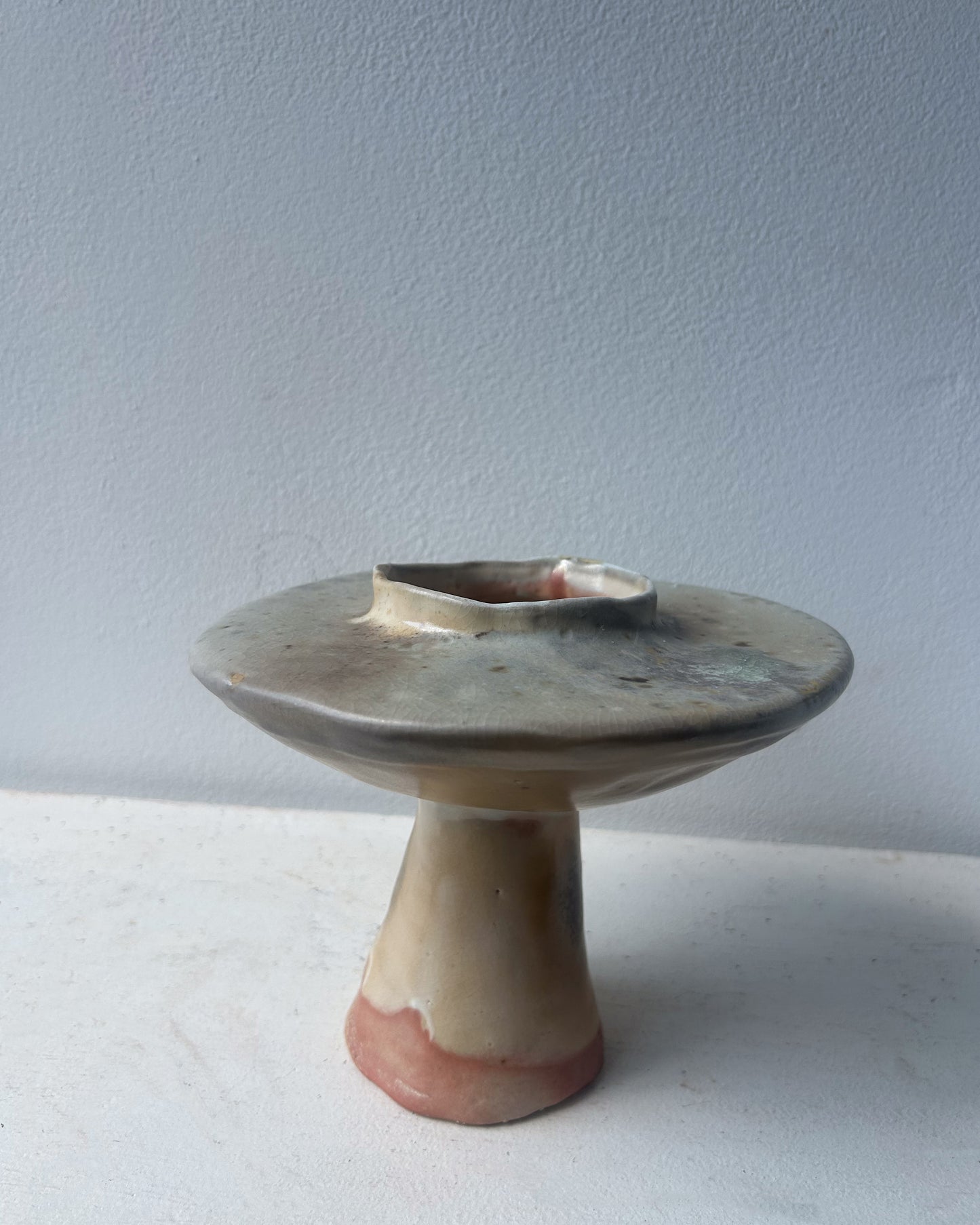 Wood-Fired Pedestal Vessel