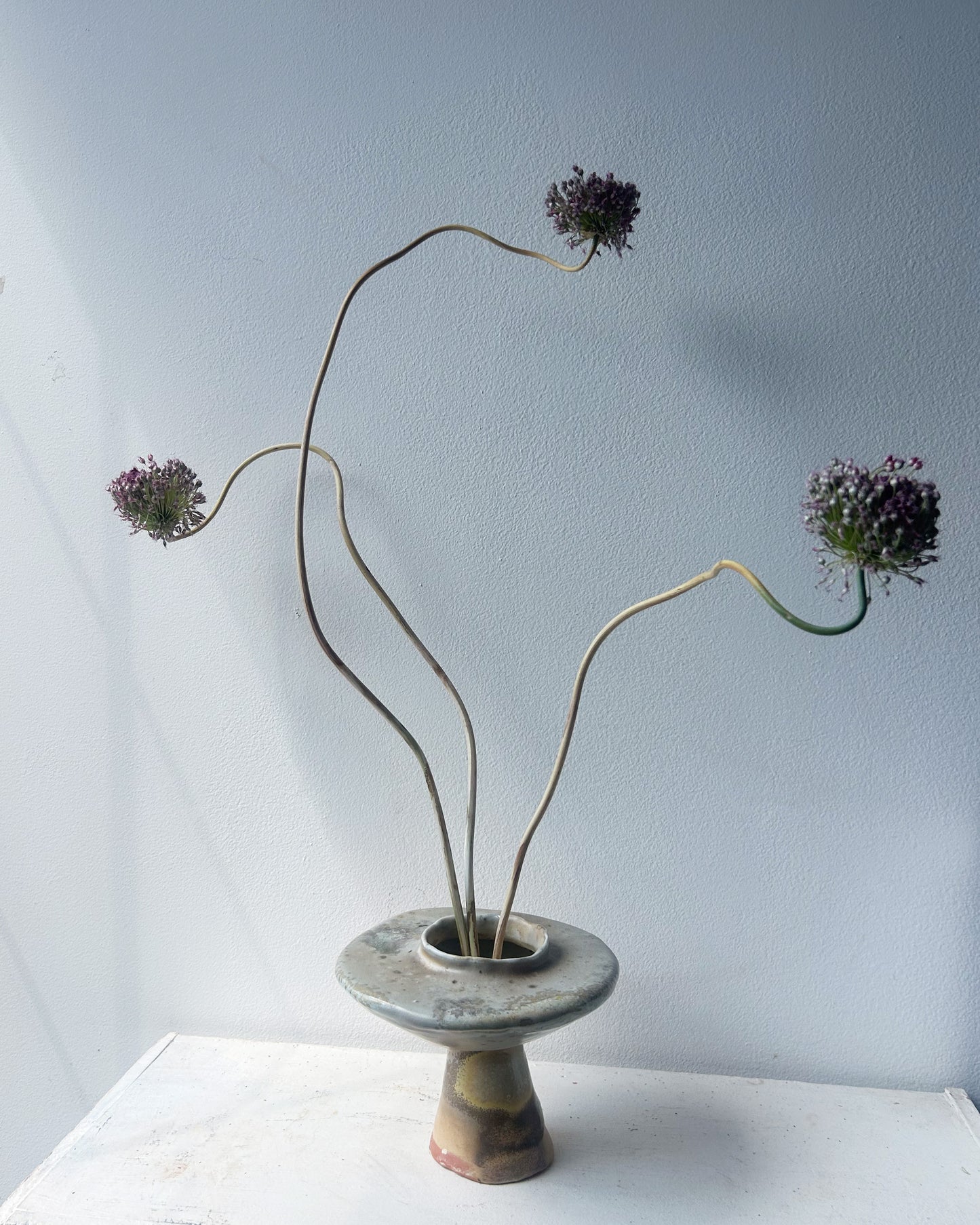 Wood-Fired Pedestal Vessel
