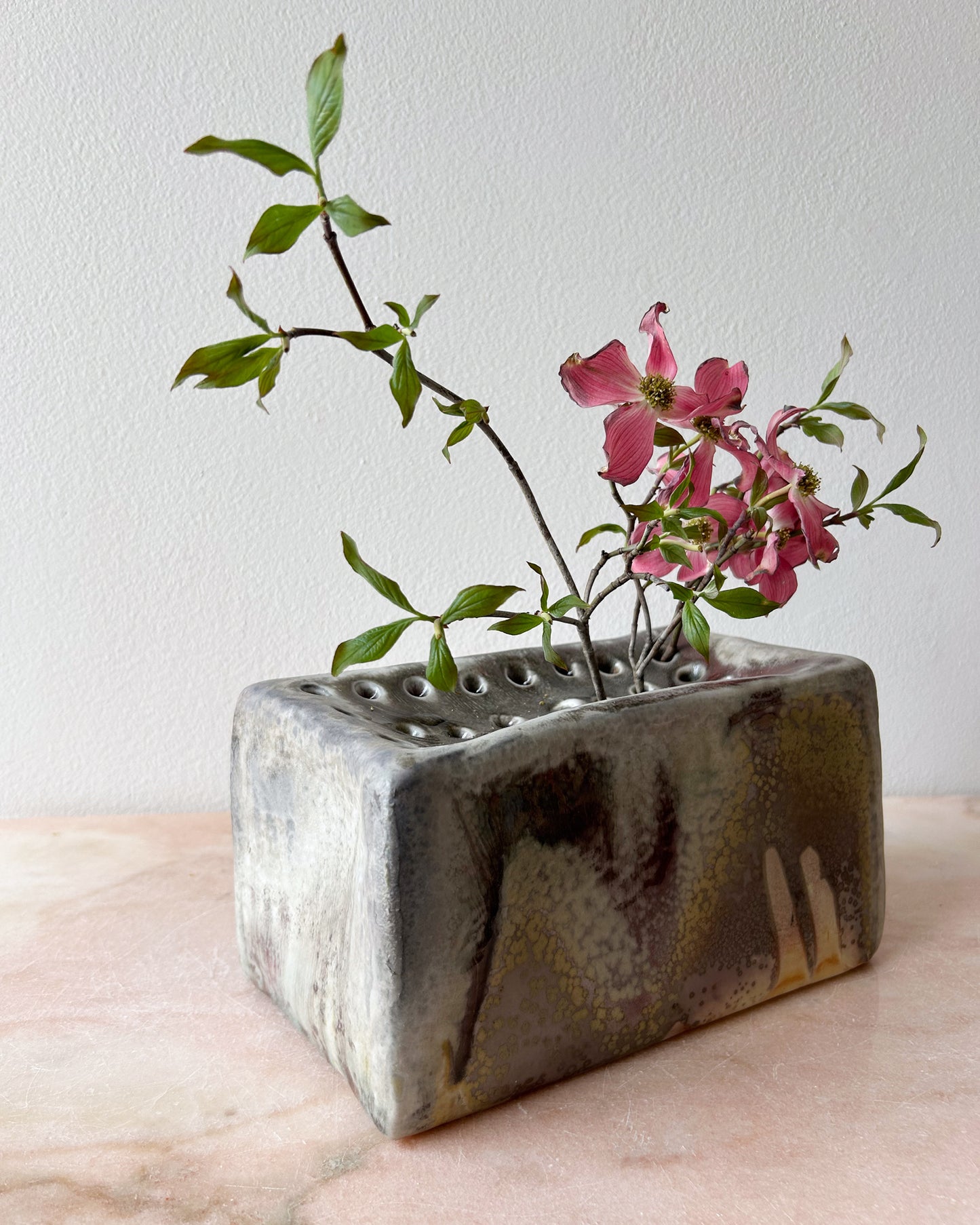 Wood-Fired Brick Vase No. 1