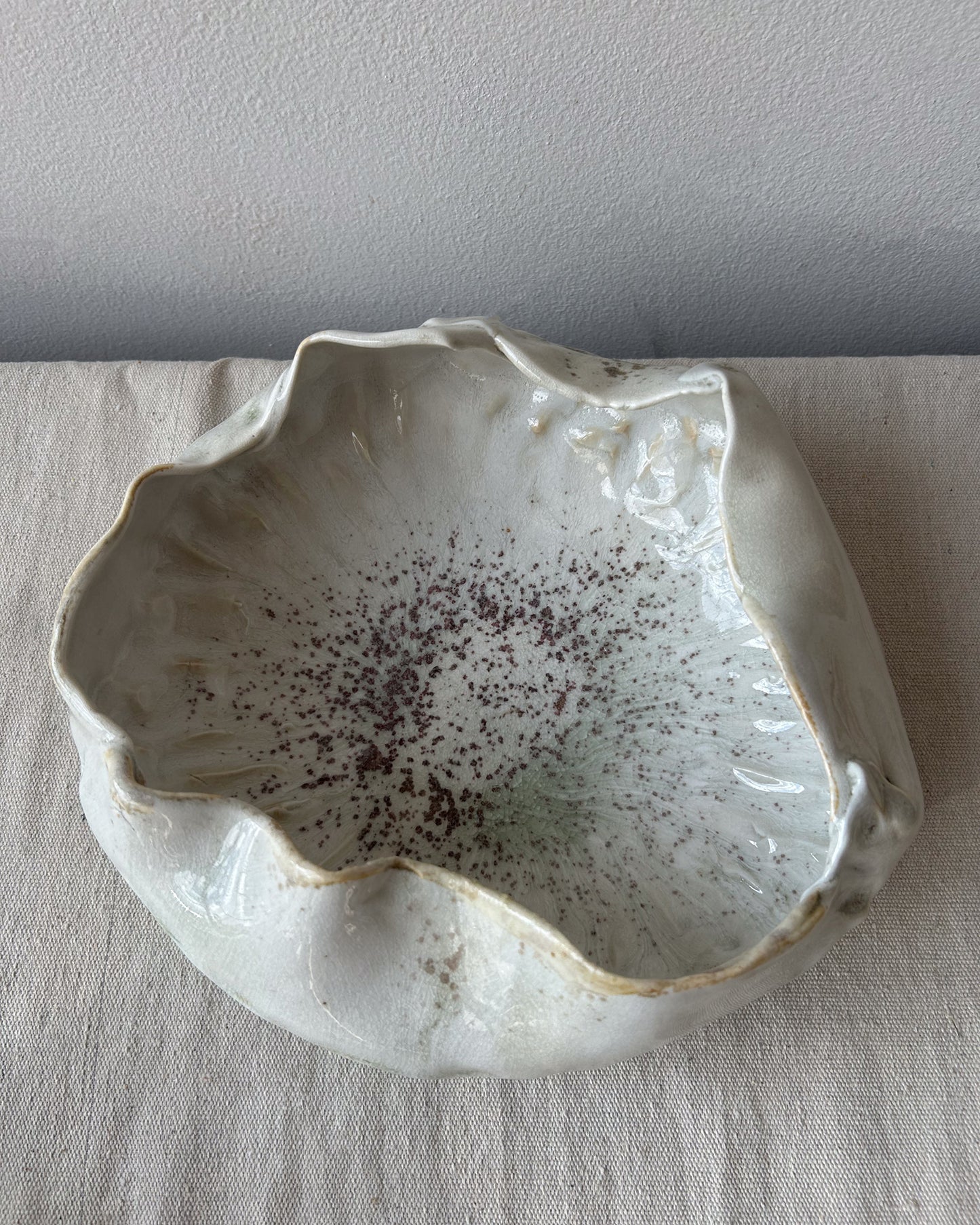 Wood-Fired Waspnest Bowl No. 12