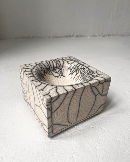 Raku-Fired Box Bowl