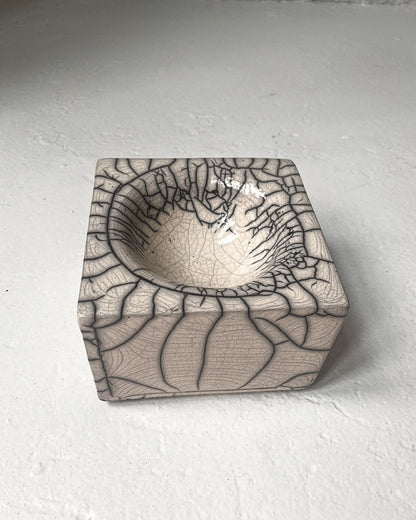 Raku-Fired Box Bowl