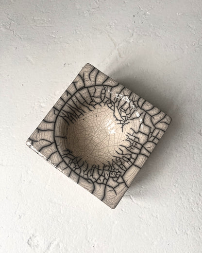 Raku-Fired Box Bowl